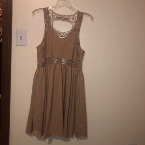 Tan Summer Dress